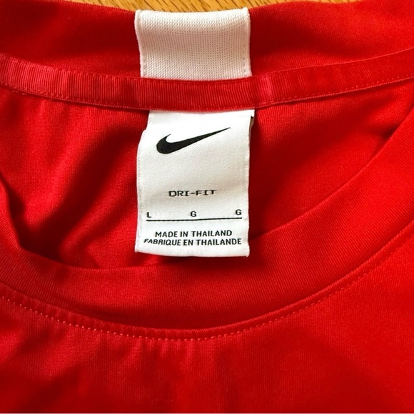 Nike Red Dri-FIT Shirt - Picture 2 of 2